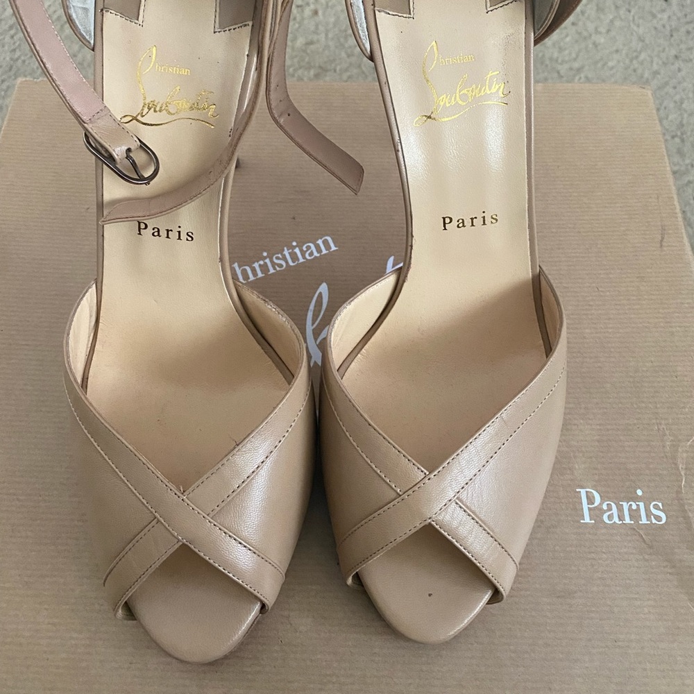 Christian Louboutin Nude Heels